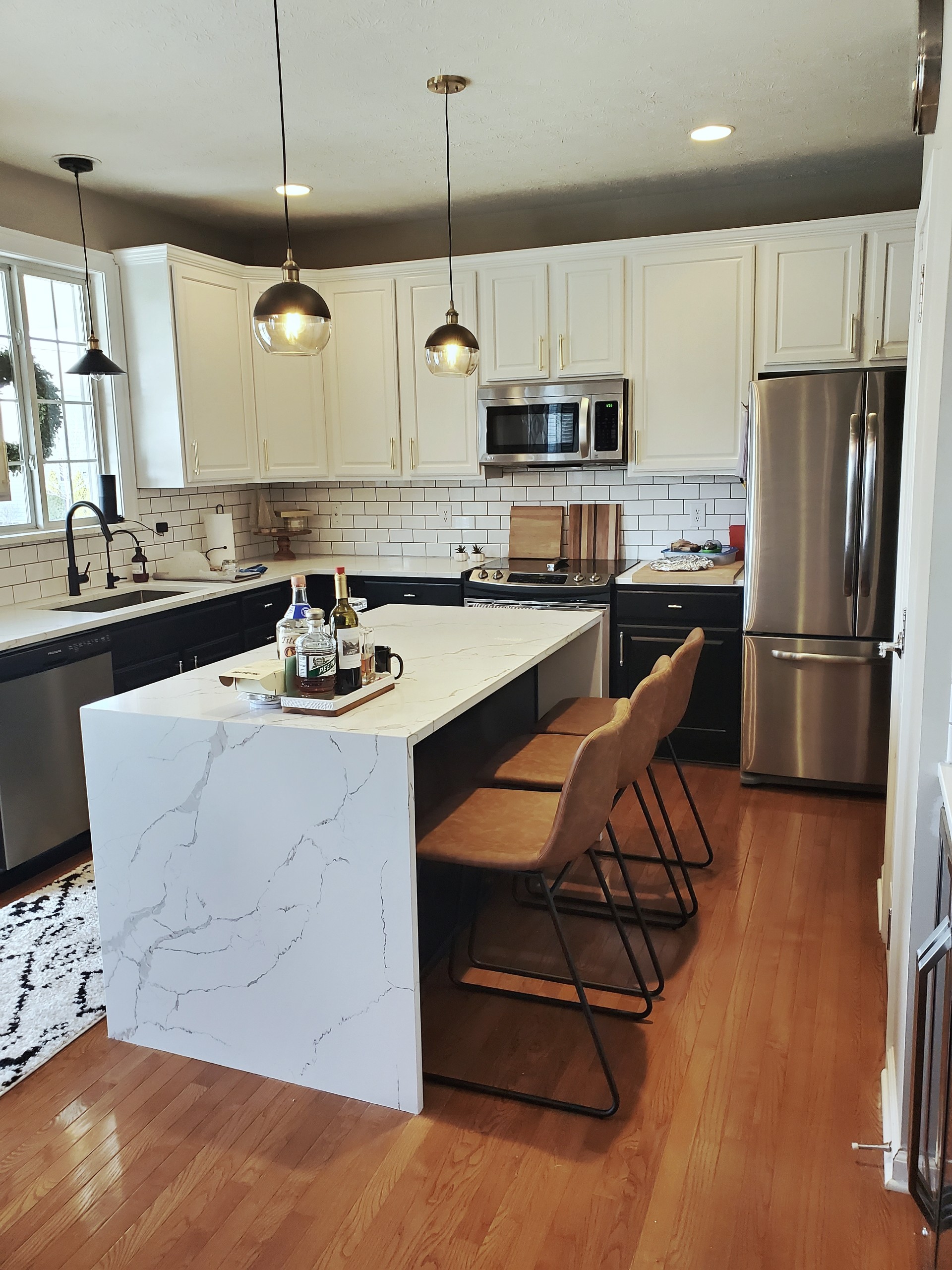 Contemporary Transitional Kitchen Kitchen Remodel by D&M Fine Finishes — Project 1 project photo